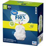 Tall Kitchen Trash Bags, 13 Gallon, 80 Bags (Strong Flex, Citrus Burst Scent)