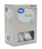 Everyday White Forks, 100 Count